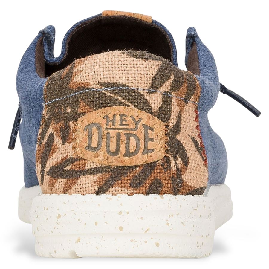 Wally palm jute sneakers da uomo Hey Dude | 43087AUJ